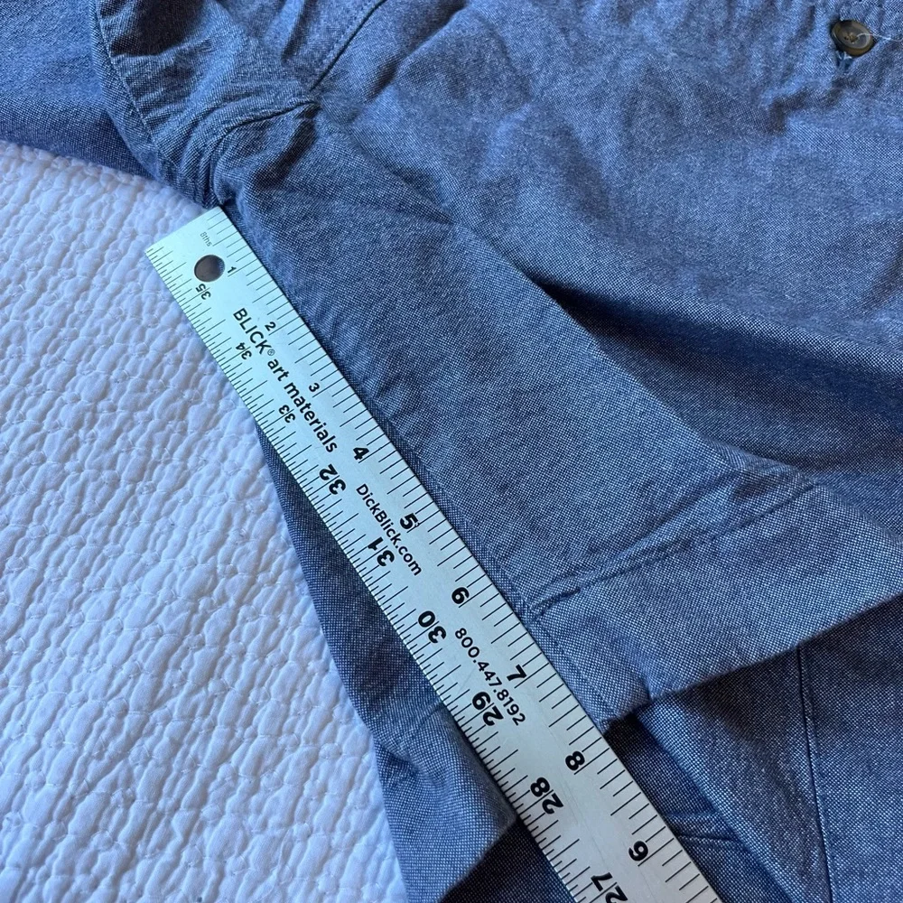 J.CREW Men's Blue Gramercy Shorts 36‎ Pockets 8” Inseam Exc Cond